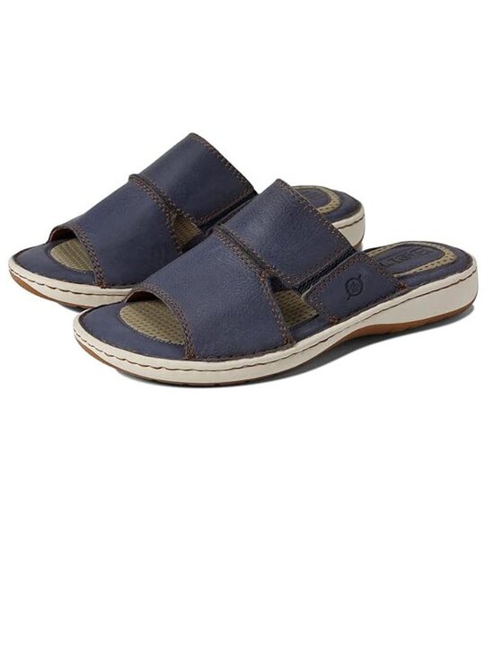 NWOB - BORN Men\'s Flores Blue Sandals Leather Upper – Size 10M main image 2